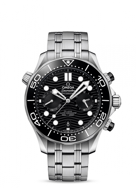 Omega Seamaster Diver 300M Co-Axial Master Chronometer Chronograph i gruppen Varumärken / Omega / Seamaster hos Rydbergs Ur (O21030445101001)