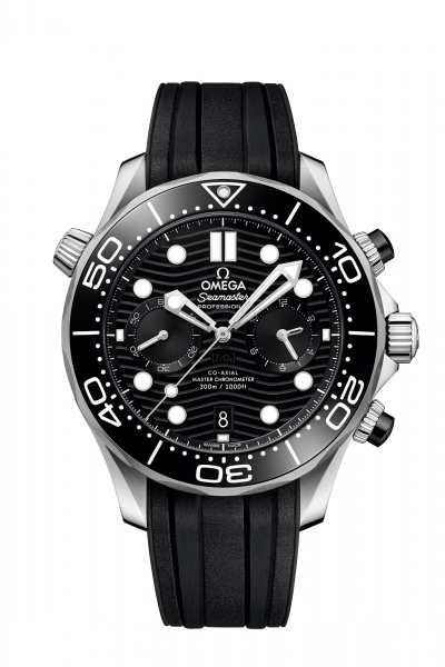 Omega Seamaster Diver 300m Co-Axial Master Chronometer Chronograph i gruppen Varumärken / Omega / Seamaster hos Rydbergs Ur (O21032445101001)